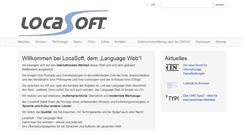 Desktop Screenshot of locasoft.com